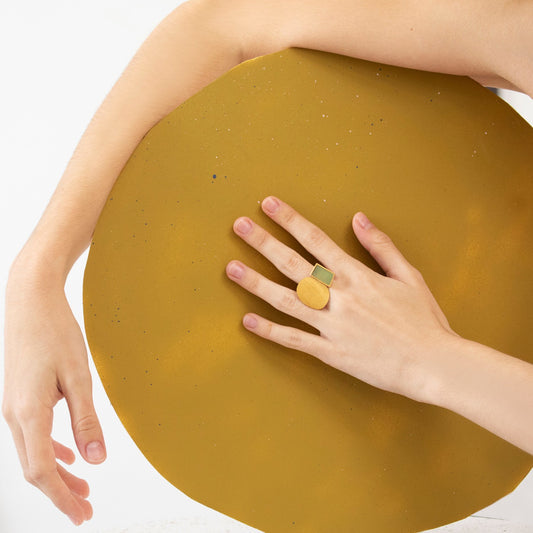 Ring Collage Golden
