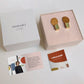 Earrings Collage Golden