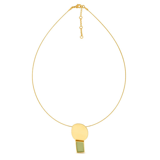 Necklace Collage Golden