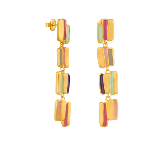 Earrings Palette Golden