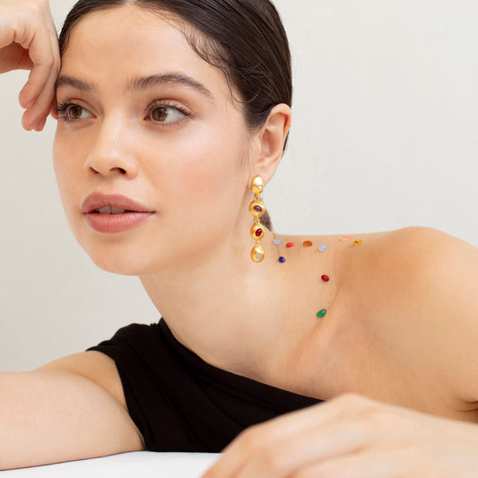 Earrings Addaia Golden