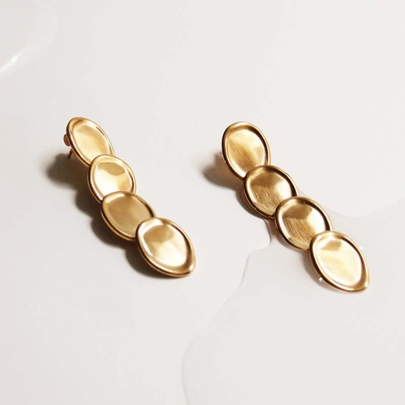 Long Earrings Cala Golden