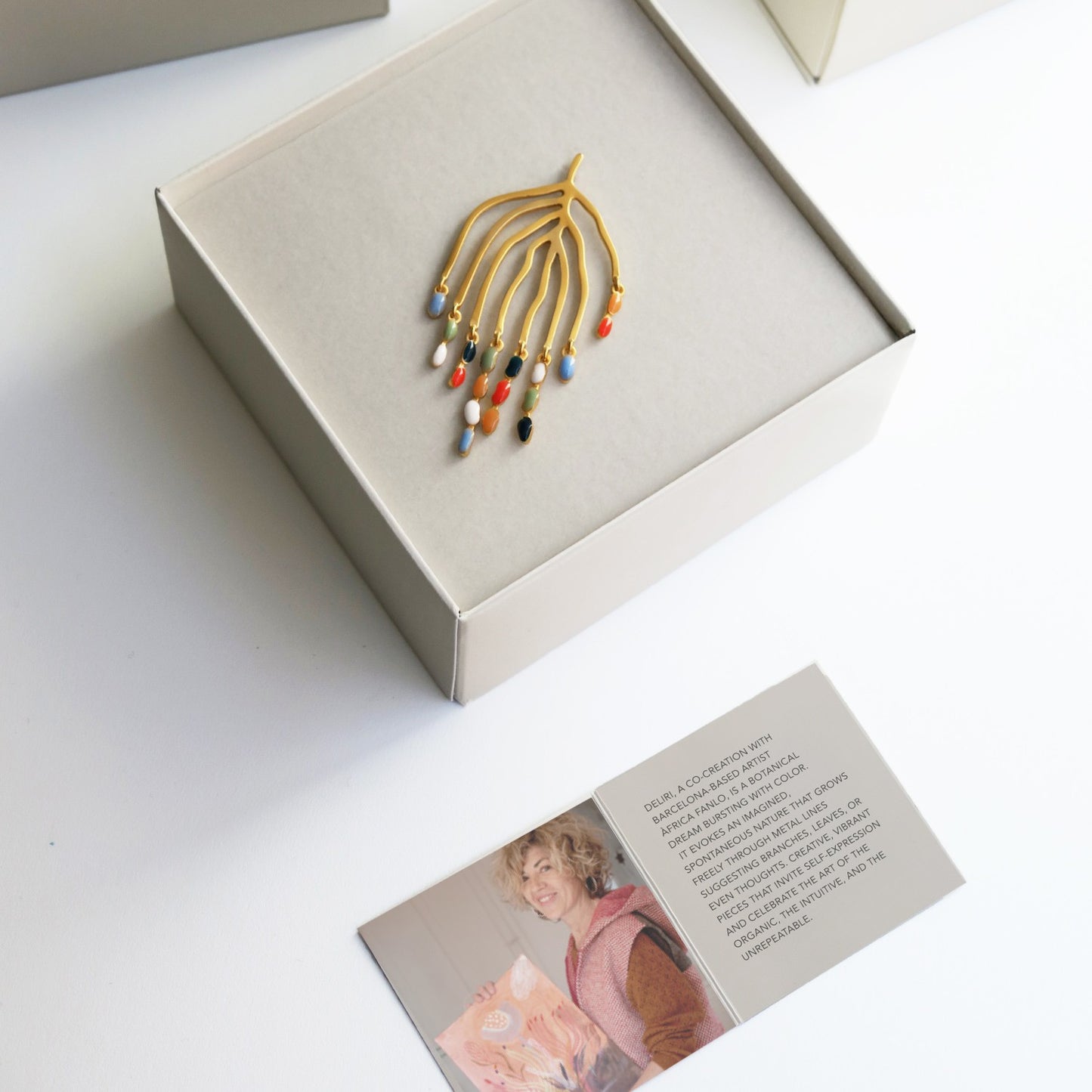 Brooche Deliri Golden
