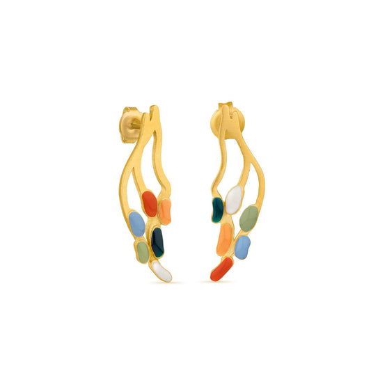 Earrings Deliri Golden Small