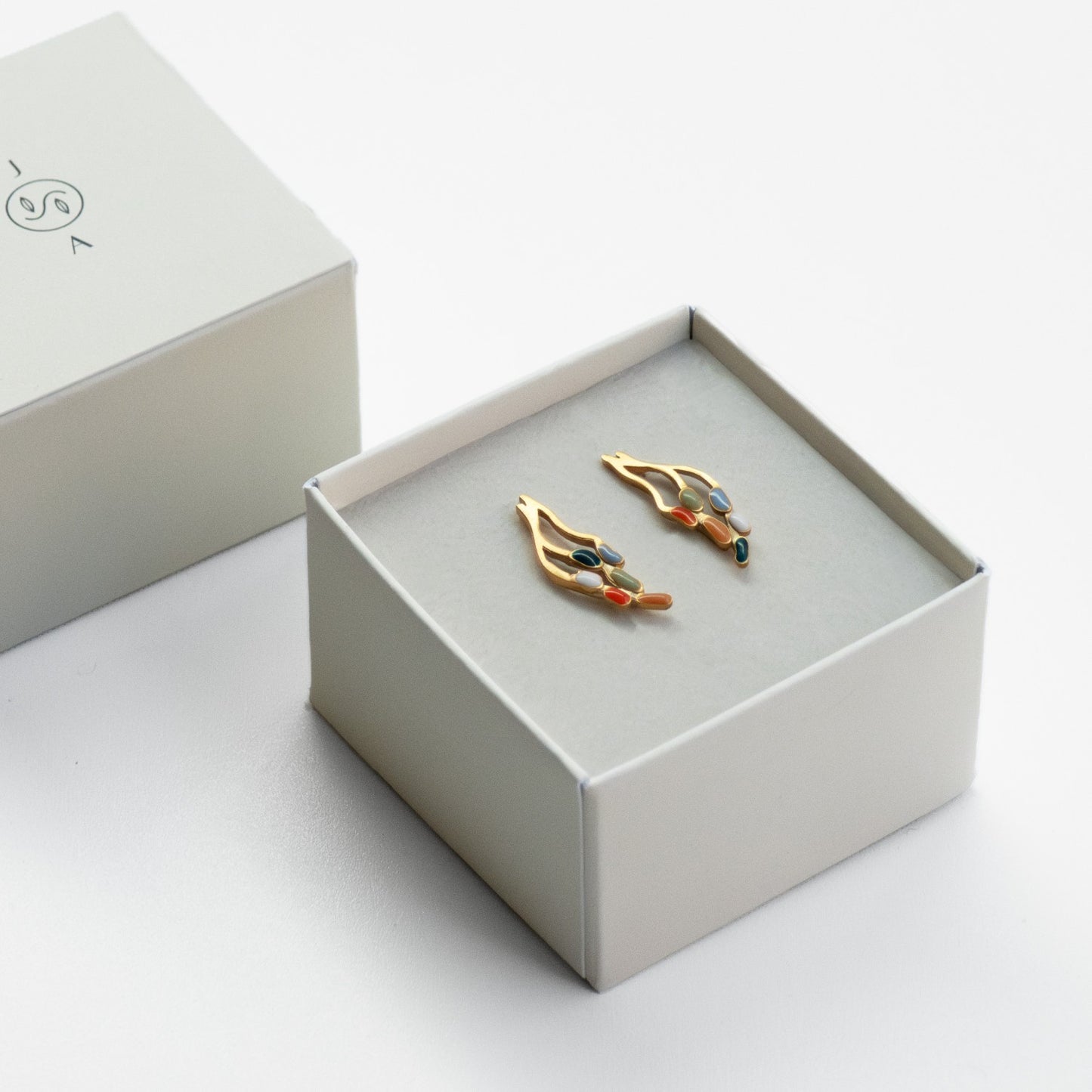 Earrings Deliri Golden Small