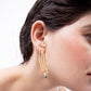 Earrings Deliri Golden Long