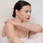 LONG GOLDEN EARRINGS SINUARA