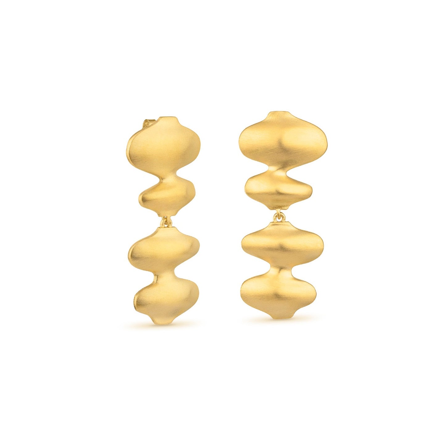 LONG GOLDEN EARRINGS SINUARA