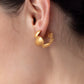 GOLDEN HOOP EARRINGS SINUARA