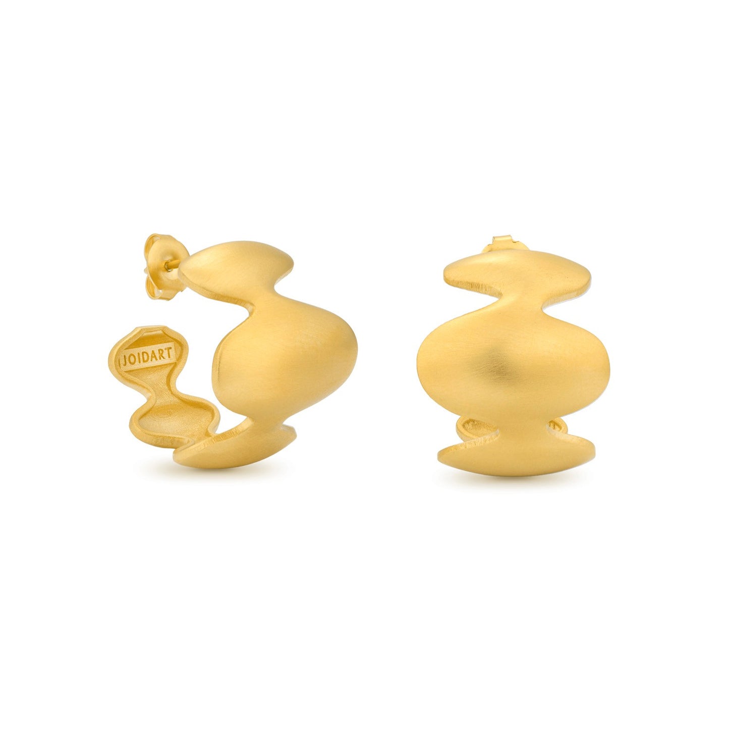 GOLDEN HOOP EARRINGS SINUARA