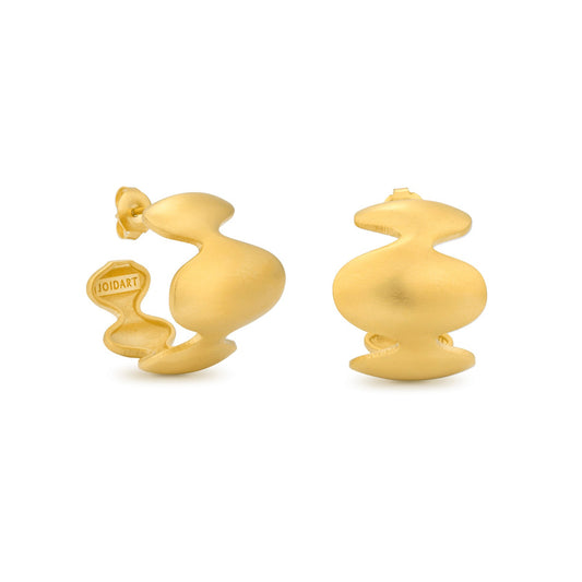 GOLDEN HOOP EARRINGS SINUARA