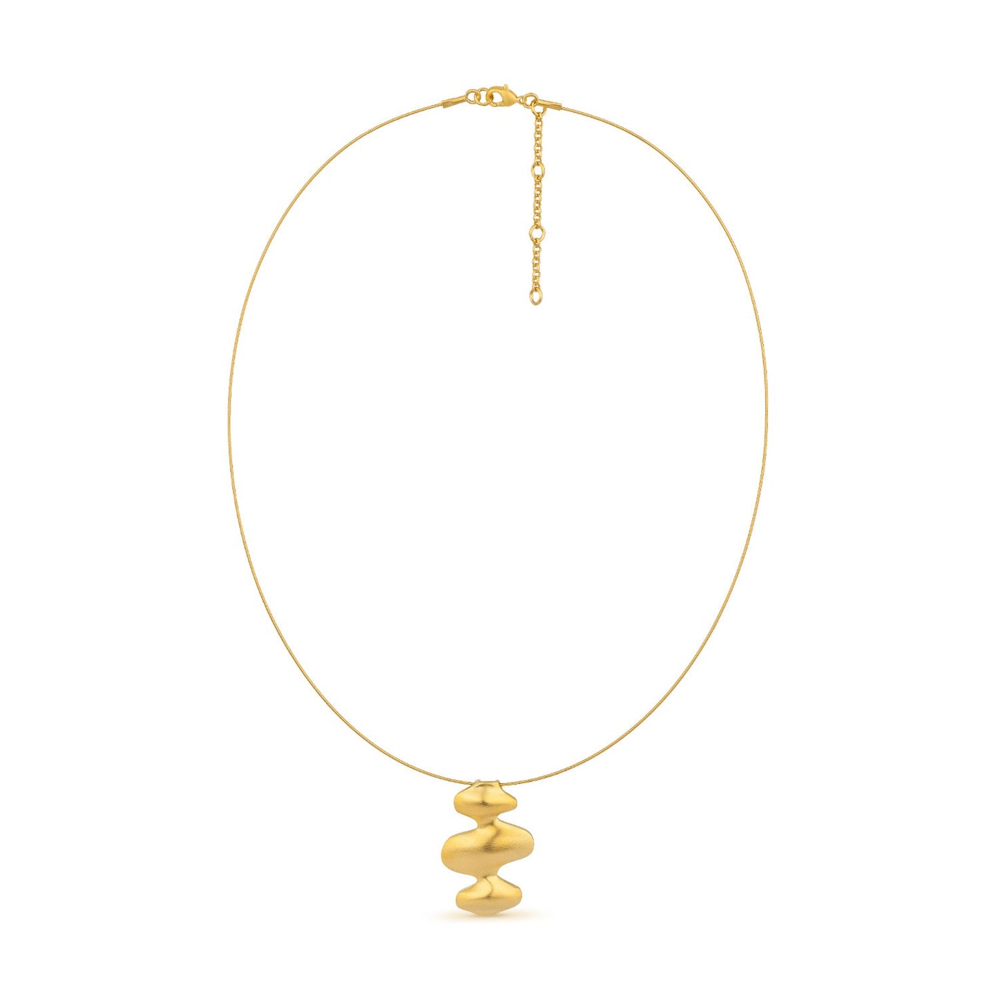 GOLDEN PENDANT NECKLACE SINUARA