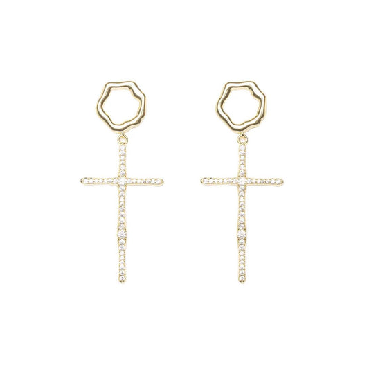 Don't Cross Me Earrings