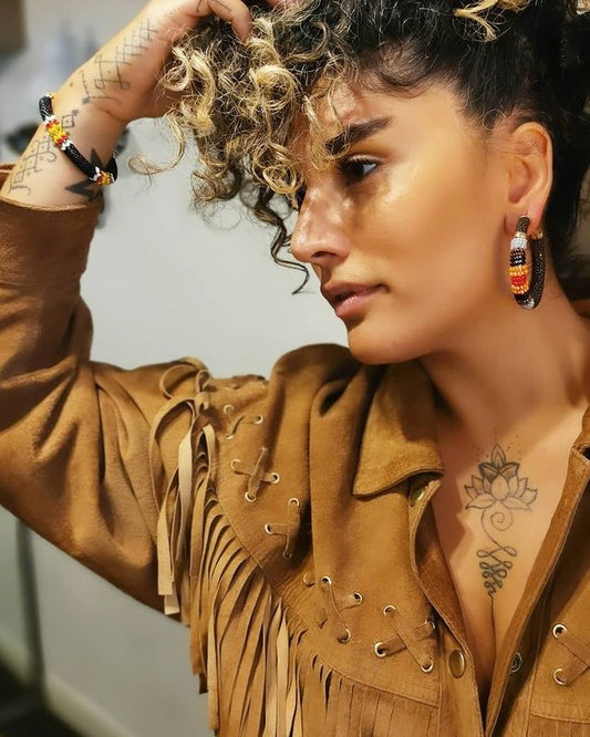 Big Hoops Saphira Rainbow