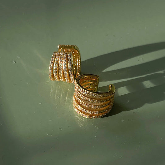 Ivy Ear Cuff Gold