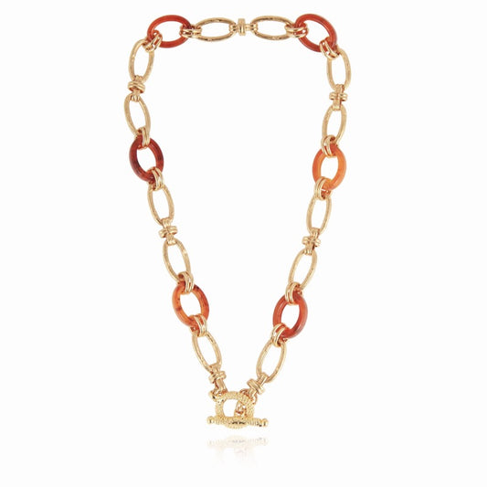 Escale Necklace Acetate Gold