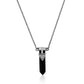 California Necklace Onyx & Metalic Drusa