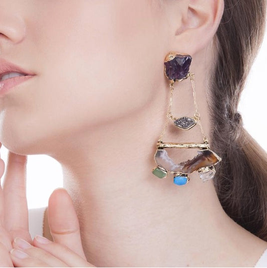 Intimate Earrings Amethyst