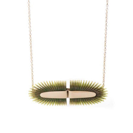 Necklace of Recycled Leather