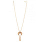 Feminin Long Necklace with Swarovski & Freshwater Pearls