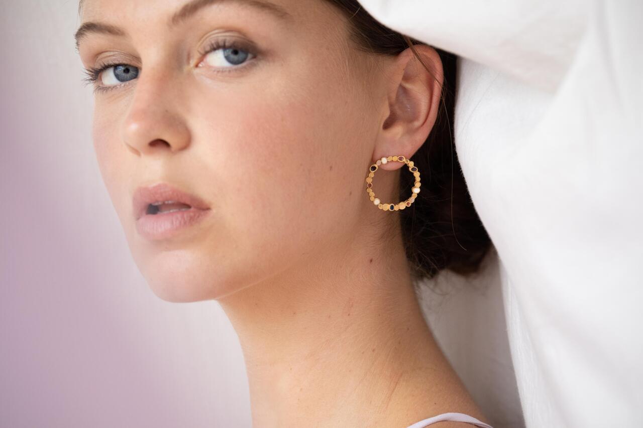 Earrings Aura Golden