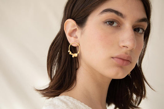 Earrings Branca Golden