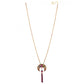 Fashionable Long Necklace with Swarovski & Freshwater Pearls