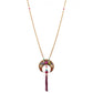 Fashionable Long Necklace with Swarovski & Freshwater Pearls