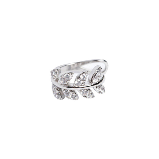 Daisy Ear Cuff Silver