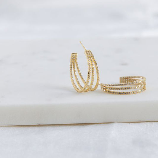Dahlia Hoops