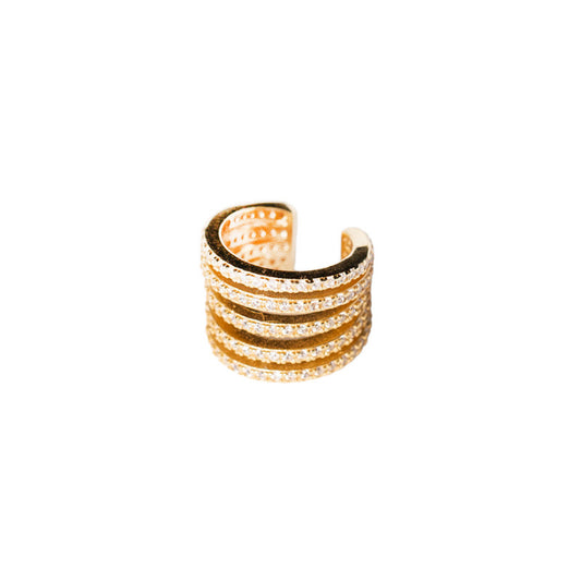 Ivy Ear Cuff Gold