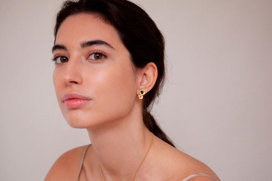 Earrings Favorita Colors Small Golden