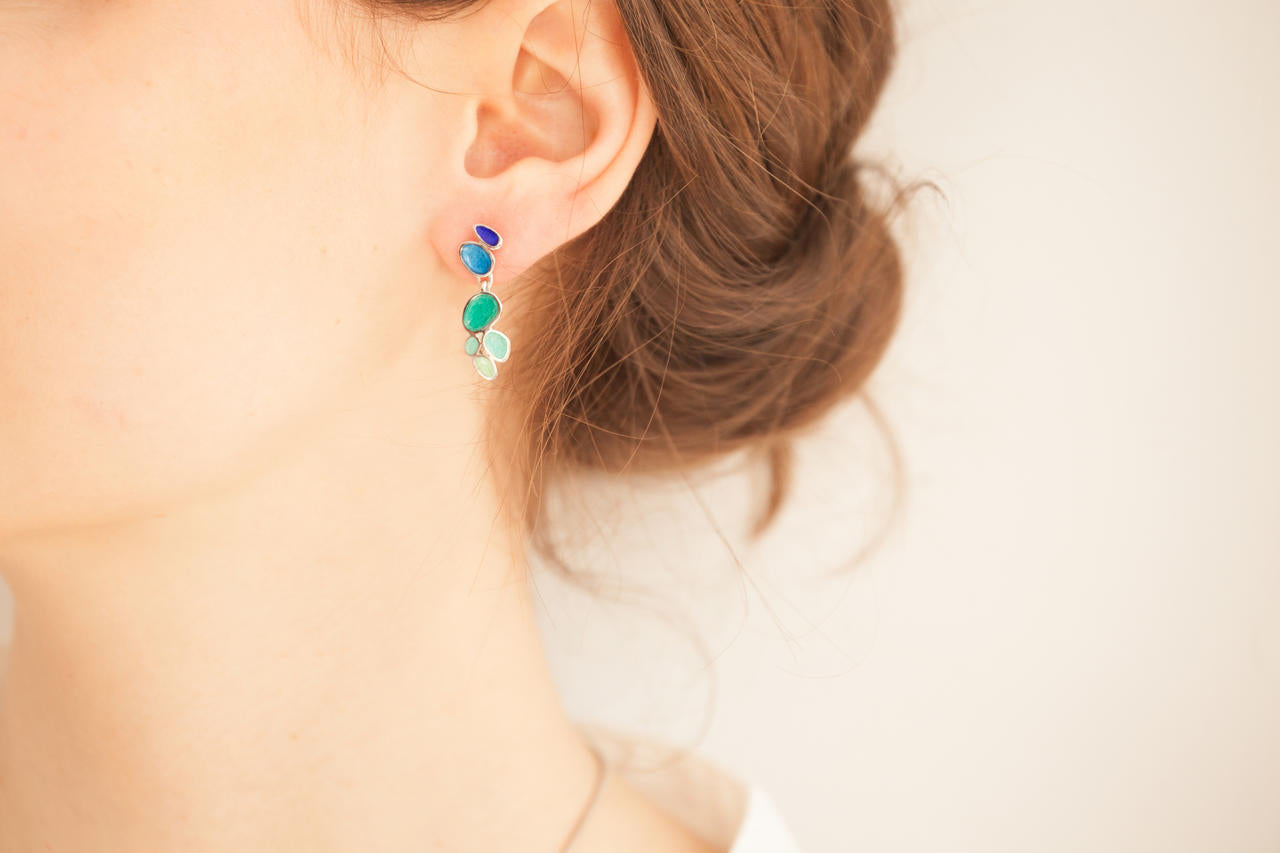 Earring Fruits Silver