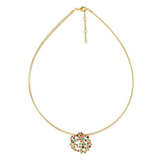 Necklace Candy Colours Golden