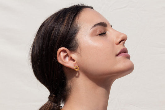 Earrings Stardust Golden