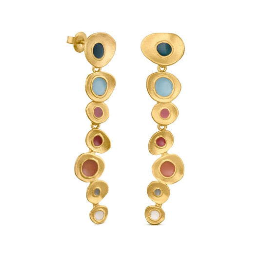 Earrings Favorita Colors Golden