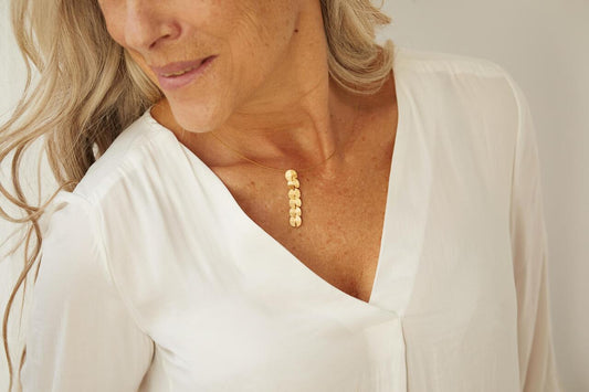 Necklace Umbrella Golden