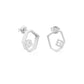 Earrings Geoda Silver