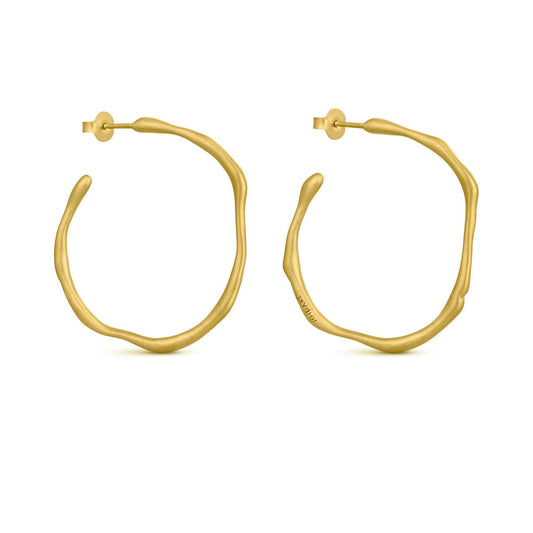Earrings Clara Golden Large