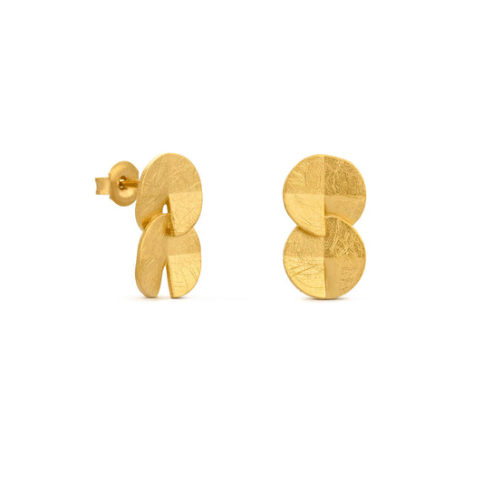 Earrings Umbrella Golden