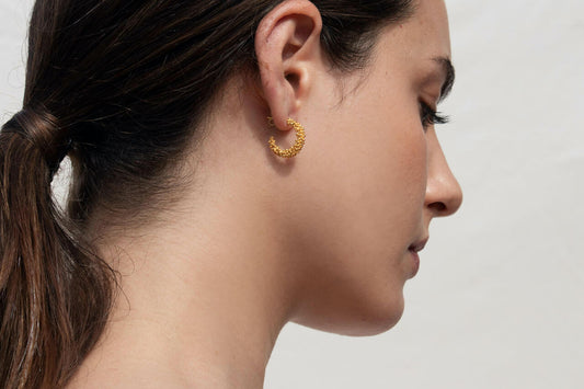 Earrings Stardust Golden